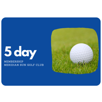 5 Day Membership